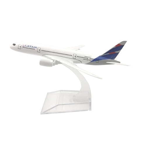 WJXNNON Für LATAM Alloy Aircraft Model Planel Airplane Diecast Metal 1/400 Scale 16cm von WJXNNON