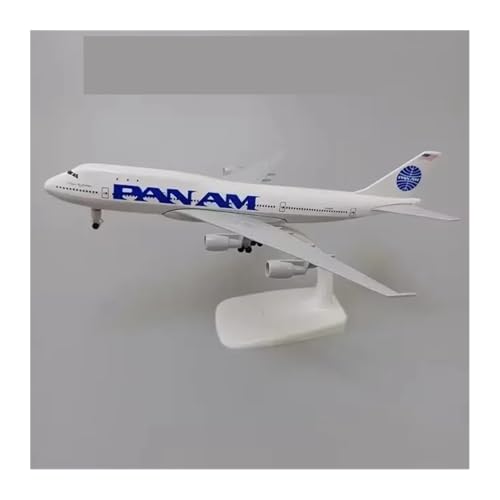 WJXNNON Für Legierungsmetall B747 Airways Druckguss-Flugzeugmodell Räder Fahrwerke Flugzeugmodell Geschenk Zur Dekoration 20CM(20CM Panamerica) von WJXNNON