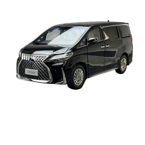 WJXNNON Für Lexus MPV LM300h Automodell MPV Nutzfahrzeug Statische Anzeige Maßstab 1:18(Black) von WJXNNON