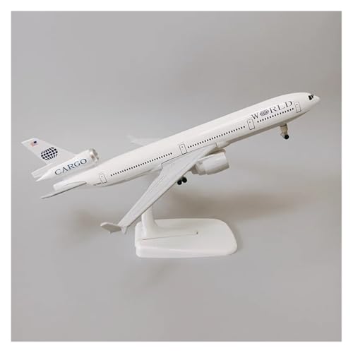 WJXNNON Für MD-11 Mcdonnell Douglas Flugzeug Alloy Airlines Modell Diecast Flugzeug Modell Sammlung Kinder Gifte Kit 20CM(Cargo Plane MD-11) von WJXNNON