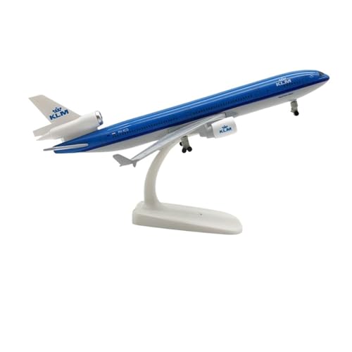 WJXNNON Für MD-11 Mcdonnell Douglas Flugzeug Alloy Airlines Modell Diecast Flugzeug Modell Sammlung Kinder Gifte Kit 20CM(KLM MD-11) von WJXNNON