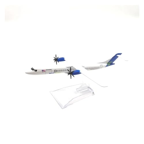 WJXNNON ﻿Für Malaysia Firefly Propeller Airline ATR-72 Display Toys Modell Mit Ständer Display Fans 16CM 1:400(East Malaysia) von WJXNNON