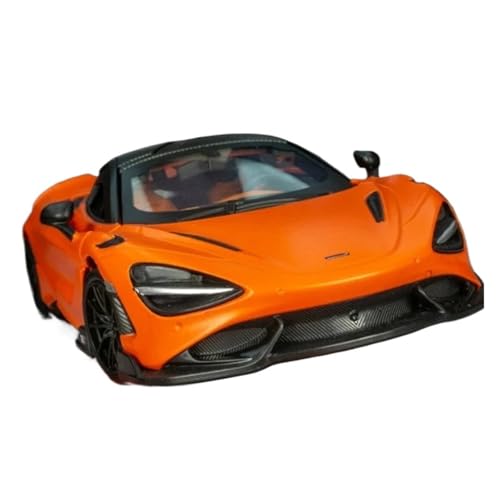 WJXNNON ﻿Für McLaren Für Sportwagenmodell Druckguss-Spielzeugfahrzeuge Metall-Rennwagenmodell Simulationssammlung 1:24(Orange) von WJXNNON