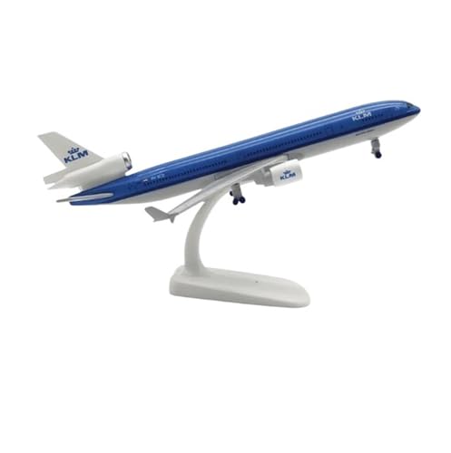 WJXNNON Für Mcdonnell Douglas MD-11 Metallreproduktionslegierungsmaterial Und Fahrwerkssammlung, Spielzeuggeschenke, 20 cm, 1:400(Light Grey) von WJXNNON