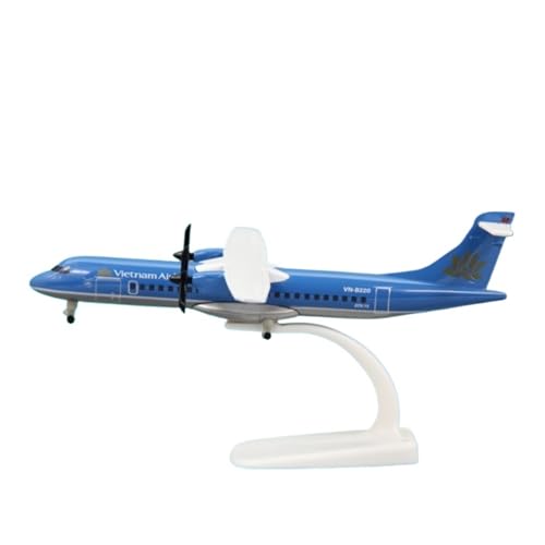 WJXNNON Für Mcdonnell Douglas MD11 Flugzeug Modell Airliner Simulation Legierung Flugzeug Mit Rädern Geschenk Ornament(ATR72 l) von WJXNNON