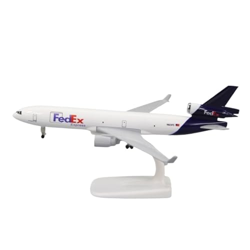 WJXNNON Für Mcdonnell Douglas MD11 Flugzeug Modell Airliner Simulation Legierung Flugzeug Mit Rädern Geschenk Ornament(MD-11 UPSj) von WJXNNON