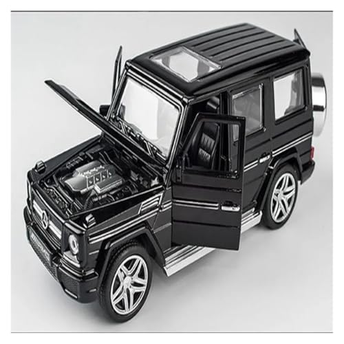 WJXNNON Für Mercedes Benz G65 SUV Zurückziehen Diecast Legierung Auto Modell Mit Sound Licht Spielzeug Kinder Geschenk 1:32 von WJXNNON