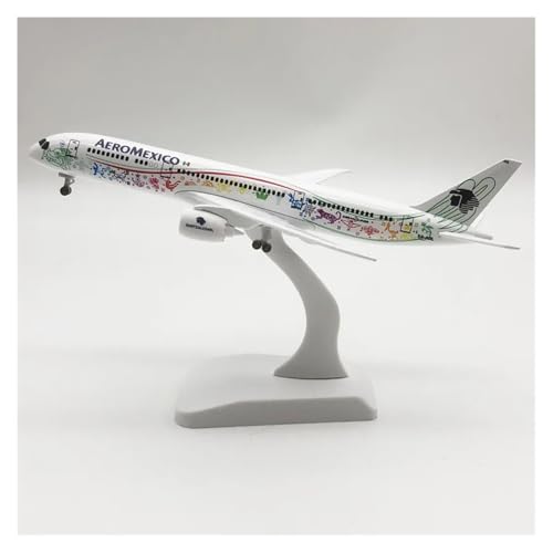 WJXNNON Für Mexican Air AEROMEXICO Airlines Boeing 787 Legierung Flugzeugmodell & Räder Flugzeug 19 cm von WJXNNON