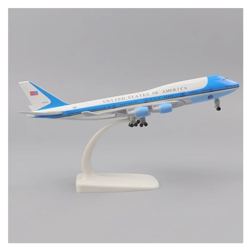 WJXNNON Für Niederländische B747, Metallnachbildung, Legierungsmaterial Mit Fahrwerksdekoration, Metallflugzeugmodell, 20 cm, 1:400 (Size : Air Force One) von WJXNNON