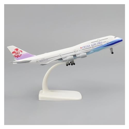 WJXNNON Für Niederländische B747, Metallnachbildung, Legierungsmaterial Mit Fahrwerksdekoration, Metallflugzeugmodell, 20 cm, 1:400 (Size : Taiwan) von WJXNNON