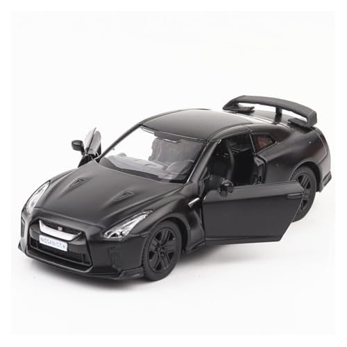 WJXNNON Für Nissan GTR Metall Automodell Legierung Druckguss Pull Back Modell Auto Sammlung Geschenke Spielzeug 1/36 von WJXNNON