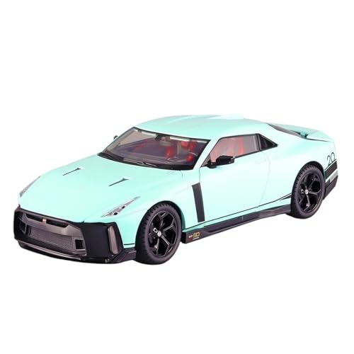 WJXNNON Für Nissan GTR50 Spray Metall Sport Auto Legierung Modell Auto Diecast Spielzeug Autos Sammlung Simulation Sound Und Licht Geschenk 1:18(No Box2) von WJXNNON