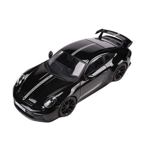 WJXNNON Für Porsche 2022 911 Gt3 Racing Sportwagen Diecast Modell Legierung Fahrzeug Spielzeug Sammlung Geschenk 1:18(911 GT3 Black) von WJXNNON