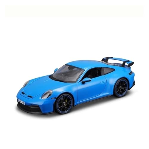 WJXNNON Für Porsche 2022 911 Gt3 Racing Sportwagen Diecast Modell Legierung Fahrzeug Spielzeug Sammlung Geschenk 1:18(911 GT3 Blue) von WJXNNON