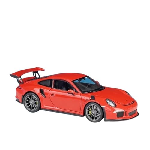 WJXNNON Für Porsche 911 GT3 RS Legierung Sportwagen Diecast Modell Kinder Spielzeug Geschenk 1:24(Red) von WJXNNON