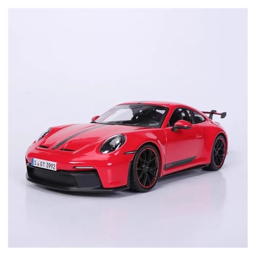 WJXNNON Für Porsche 911 Gt3 2022 Rennsportwagen Diecast Modell Edition Legierung Luxusfahrzeug Sammlung Geschenk 1:18(911 GT3 Red) von WJXNNON