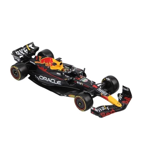 WJXNNON Für RedBull RB19 Legierung Auto Modell F1 Racing Druckguss Fahrzeuge Spielzeug Geschenk 1:24(RB19 No.1 Max) von WJXNNON