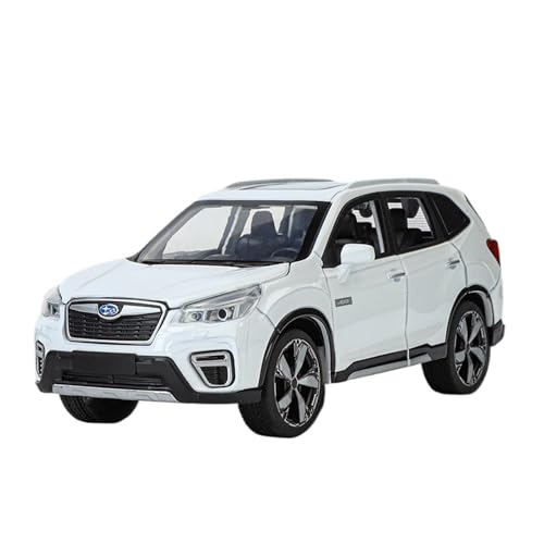 WJXNNON Für SUV Fahrzeug Legierung Diecast Auto Modell Sound & Licht Sammeln Urlaub Geschenke 1:30(White) von WJXNNON