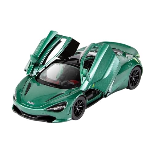 WJXNNON Für Sportwagen-Rennmodellautos, Spielzeugjungen, Druckguss-Metallautoserie 1:32(720S green) von WJXNNON