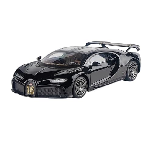 WJXNNON Für Supercar-Rennwagen-Modell, Druckguss-Metall-Fahrzeugmodelle, Kindergeschenke, 1:18(Black) von WJXNNON