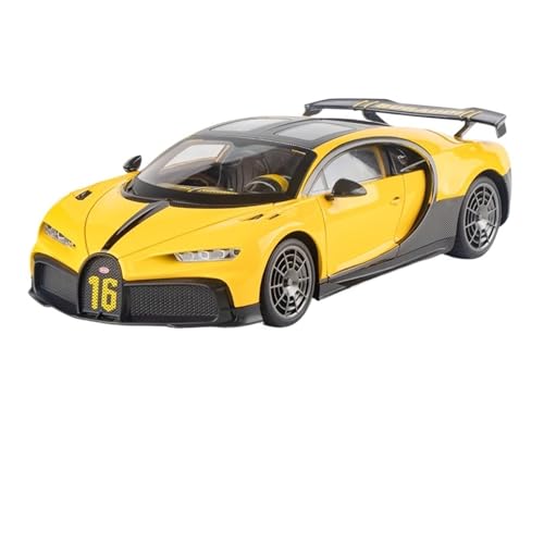 WJXNNON Für Supercar-Rennwagen-Modell, Druckguss-Metall-Fahrzeugmodelle, Kindergeschenke, 1:18(Yellow Discount) von WJXNNON