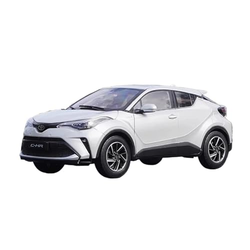 WJXNNON ﻿Für Toyota C-hr SUV 2022 Simulation Legierung Auto Modell Fan Sammlung Hause Dekoration Metall Ornamente 1:18(White) von WJXNNON