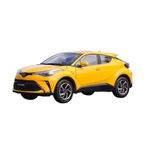 WJXNNON ﻿Für Toyota C-hr SUV 2022 Simulation Legierung Auto Modell Fan Sammlung Hause Dekoration Metall Ornamente 1:18(Yellow) von WJXNNON