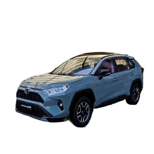 WJXNNON Für Toyota RAV4 Simulation Druckgusslegierung Automodell Geländewagensammlung Geschenk Maßstab 1:18(Green) von WJXNNON