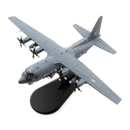 WJXNNON Für US Air Force AC130 Luftkanonenboot Modell Legierung Druckguss Militärstil Kampfflugzeug Sammler Geschenk Maßstab 1:200 von WJXNNON