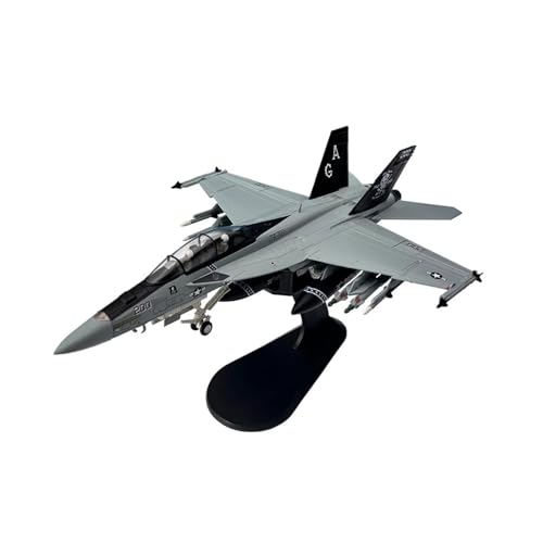 WJXNNON Für US Army F/A-18F Fighter Fertiges Militärflugzeugmodell Aus Druckgussmetall, Spielzeugsammlung Oder Geschenke Im Maßstab 1/72(F-18 CJDHF) von WJXNNON