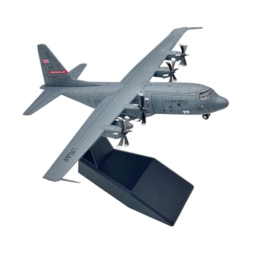 WJXNNON Für US Lockheed C-130 Hercules Transportflugzeug Diecast Metall Flugzeug Flugzeug Modell Kinder Spielzeug 1:200 von WJXNNON