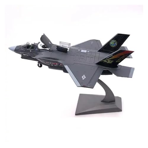 WJXNNON Für US Marine Corps F35B Vertikaler Start Und Landung F35 Legierung Simulation Kampfflugzeug Modell 1/72 von WJXNNON