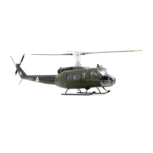 WJXNNON ﻿Für US UH-1H General Service Helikopter Modell Legierung Druckguss Sammlung Kampfflugzeug Spielzeug Geschenke 1/48 von WJXNNON