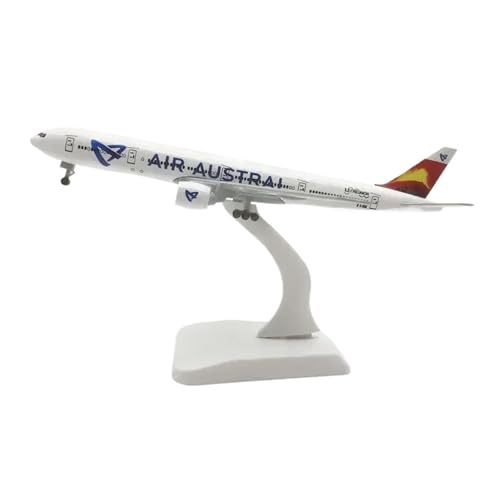 WJXNNON ﻿Für USA, KLM, Mexikanische Lufthansa, Australische Qantas MD-11, Legierungsflugzeug, Modellflugzeug, Flugzeuge Und Räder, 20 cm(Austral B777) von WJXNNON