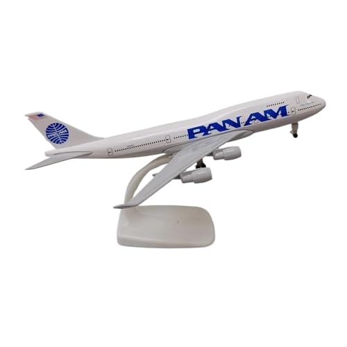 WJXNNON Für USA Air Pan American World Airways Boeing B747 Diecast Flugzeug Modell Flugzeug Flugzeug W Räder 20 cm WJXNNON Für USA Air Pan American World Airways Boeing B747 Diecast Flugzeug Modell Flugzeug Flugzeug W Räder 20 cm von WJXNNON