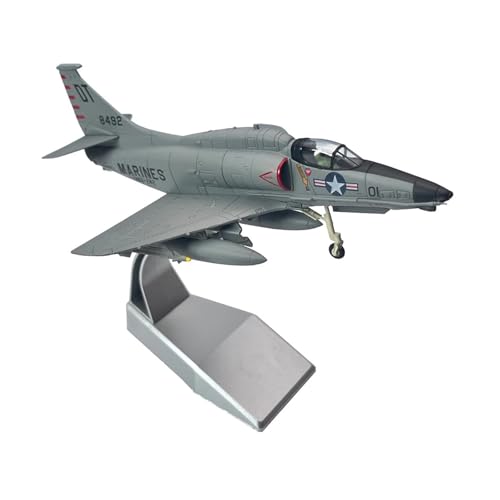 WJXNNON Für United States Marine Corps A-4 Skyhawk Attack A4 Kämpfer Spielzeug Flugzeug Modell Geschenk Spielzeug Ornament 1:72 von WJXNNON