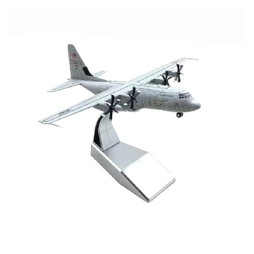 WJXNNON ﻿Für Uns Air Force C-130j Transportflugzeug, Druckguss-Legierung, Flugzeugmodell-Sammlung, Geschenk 1:200 von WJXNNON