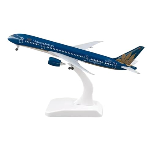 WJXNNON Für Vietnam Airlines Boeing 787 Druckguss-Flugzeugmodell mit Radständer, Sammlerstück, Ausstellungsmodell, 20 cm WJXNNON Für Vietnam Airlines Boeing 787 Druckguss-Flugzeugmodell mit Radständer, Sammlerstück, Ausstellungsmodell, 20 cm von WJXNNON