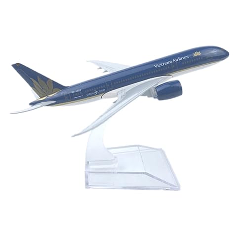 WJXNNON Für Vietnam Airlines Flugzeug Flugzeug Flugzeuge Airbus A350 Druckguss Legierung Flugzeug Modell Geschenk Sammeln Dekoration 16CM von WJXNNON