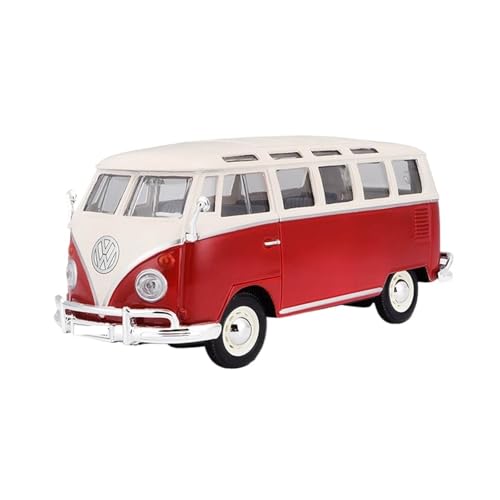 WJXNNON Für Volkswagen Simulation Legierung Automodell Handwerk Dekoration Sammlung Spielzeug Werkzeug Geschenk Geburtstagsgeschenk 1:24(1-25 Van Samba) von WJXNNON