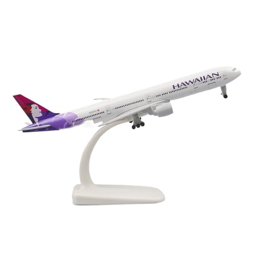 WJXNNON Für﻿Neuseeländisches Boeing777-Flugzeugmodell Aus Metall Mit Fahrwerk, Legierungsmaterial, Luftfahrtsimulation, Geschenk Für Jungen, 1:400(Hawaii) von WJXNNON