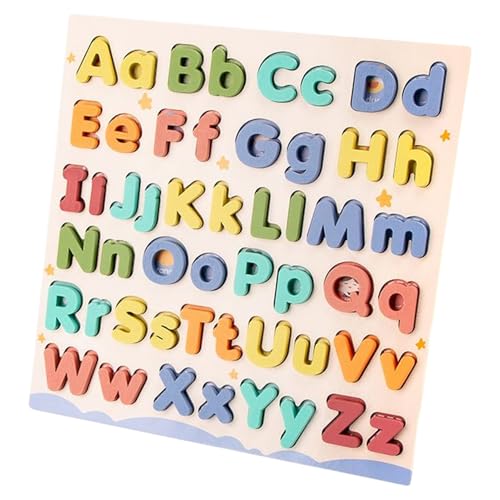 WJnflQN Alphabet Lernspielzeug - Groß- Und Kleinbuchstaben Puzzle | Lernspielbrett mit Blöcken für Kinder Vorschule Kindergarten Zuhause WJnflQN Alphabet Lernspielzeug - Groß- Und Kleinbuchstaben Puzzle | Lernspielbrett mit Blöcken für Kinder Vorschule Kindergarten Zuhause von WJnflQN