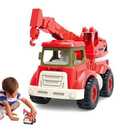 WJnflQN BAU-LKW-Spielzeug,Muldenkipper-Spielzeug - Lustiges neuartiges Trägheitsautospielzeug für Kinder, Bagger | Mehrzweck-Spielzeug, Baufahrzeuge, Baufahrzeug-Spielzeug für Jungen und Mädchen von WJnflQN