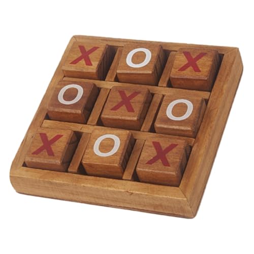 WJnflQN Familienbrettspiele,Strategiebrettspiel,Lerntafel für Strategiepartys aus Holz für Kinder | Lustiges Schachbrettspiel für Reisen, Partys, Familientreffen von WJnflQN