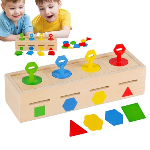 WJnflQN Farb Sortier Sensorik Spielzeug | Lernspielzeug Aus Holz Für Kleinkinder Mit Farben,Formen Sortieren Lernspiel Entwicklungs Spielzeug Für Geburtstag Reise Und Zu Hause WJnflQN Farb Sortier Sensorik Spielzeug | Lernspielzeug Aus Holz Für Kleinkinder Mit Farben,Formen Sortieren Lernspiel Entwicklungs Spielzeug Für Geburtstag Reise Und Zu Hause von WJnflQN