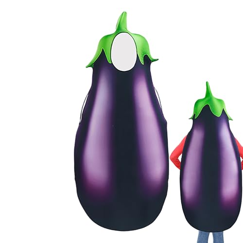 WJnflQN Halloween Auberginen Kostüm - Gemüse Verkleidung Als Aubergine Für Halloween,Blickfang Outfit Für Theatergeburtstag Und Bühnenauftritt WJnflQN Halloween Auberginen Kostüm - Gemüse Verkleidung Als Aubergine Für Halloween,Blickfang Outfit Für Theatergeburtstag Und Bühnenauftritt von WJnflQN