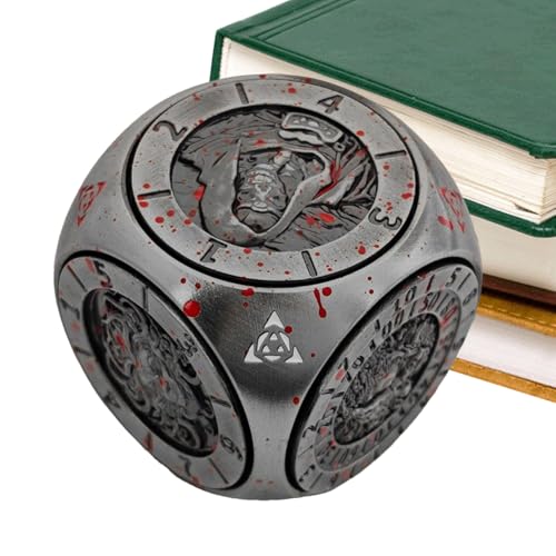 WJnflQN Metall Würfel Set - Set Aus Metall Spinner Würfel Mit 6-Seitigen | Tragbare Gesellschaftsspiele Zubehör Für Unterhaltung Wettbewerb Freizeit Home Bar Nutzung WJnflQN Metall Würfel Set - Set Aus Metall Spinner Würfel Mit 6-Seitigen | Tragbare Gesellschaftsspiele Zubehör Für Unterhaltung Wettbewerb Freizeit Home Bar Nutzung von WJnflQN