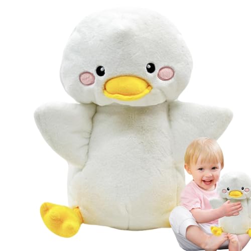 WJnflQN Plüsch Duckspielzeug für Kinder, Cartoon -Stofftier - Cartoon Plush Duck Toy - Lustige Wohnkultur, farbenfrohe Kinderpuppe für Schlafzimmer, Wohnzimmer, Arbeit, Kinderzimmer von WJnflQN