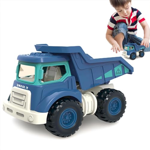WJnflQN Spielzeug-Baufahrzeuge, BAU-LKW-Spielzeug | Lustiges neuartiges Trägheitsautospielzeug für Kinder, Bagger - Mehrzweck-Spielzeug, Baufahrzeuge, Baufahrzeug-Spielzeug für Jungen und Mädchen von WJnflQN