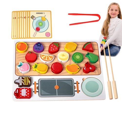 WJnflQN Spielzeugzubehör für die Kinderküche, Spielzeug-Essensset für die Kinderküche | Küchenspiel-Essensspielzeug-Set - Glattes und rundes Kinderspielhaus-Spielzeug für Kindertag, Neujahr, Cosplay, von WJnflQN